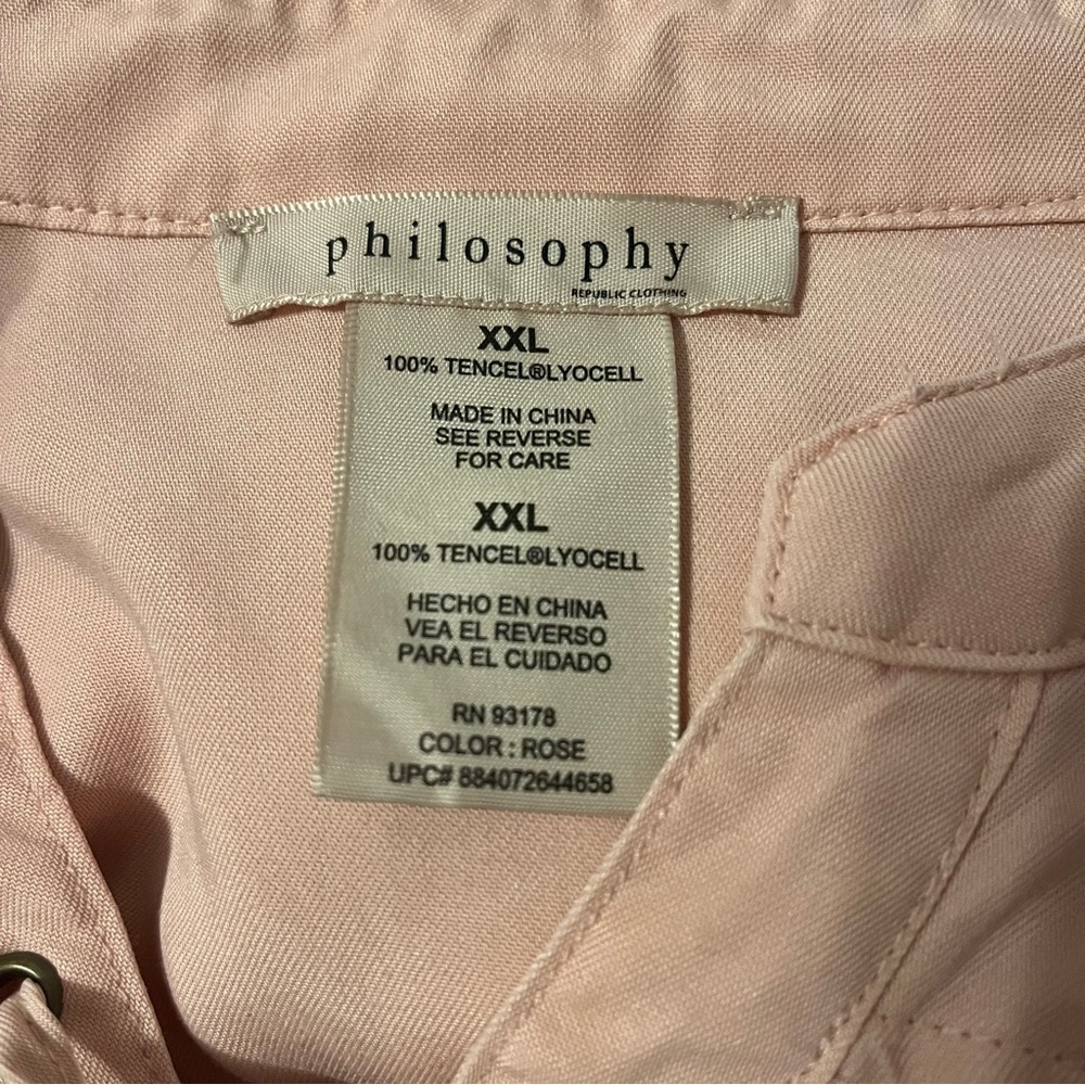 Sale 5 For $25 Philosophy Shirt MIDI Dress - Picture 11 of 11